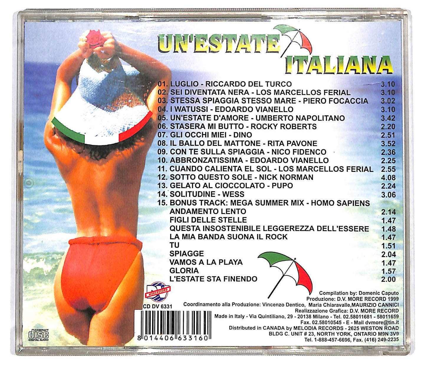 EBOND Un'Estate Italiana CD CD126557