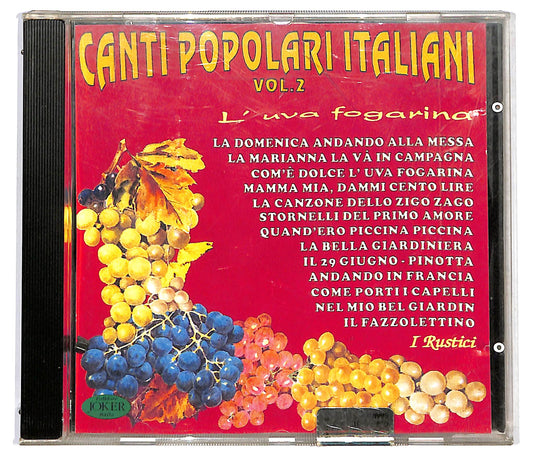 EBOND Canti Popolari Italiani Vol 2 - L'uva fFogarina CD CD126561