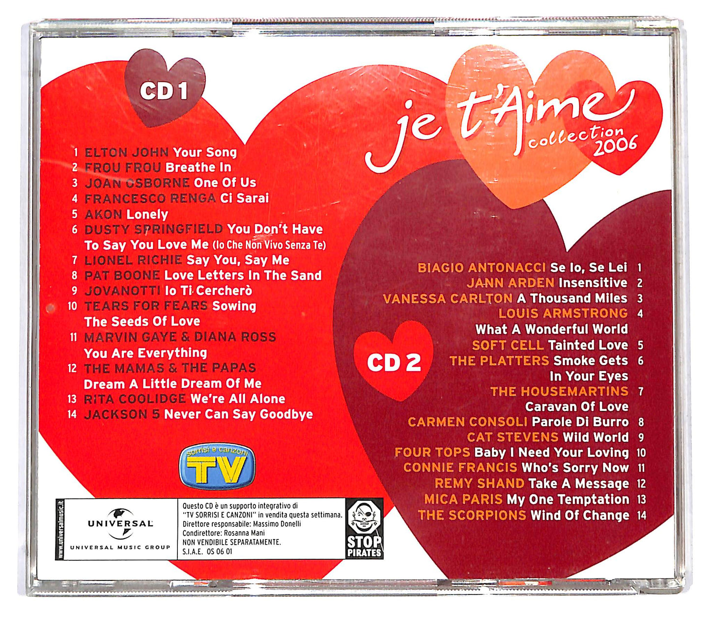 EBOND Various - Je T'Aime Collection 2006 CD CD126604