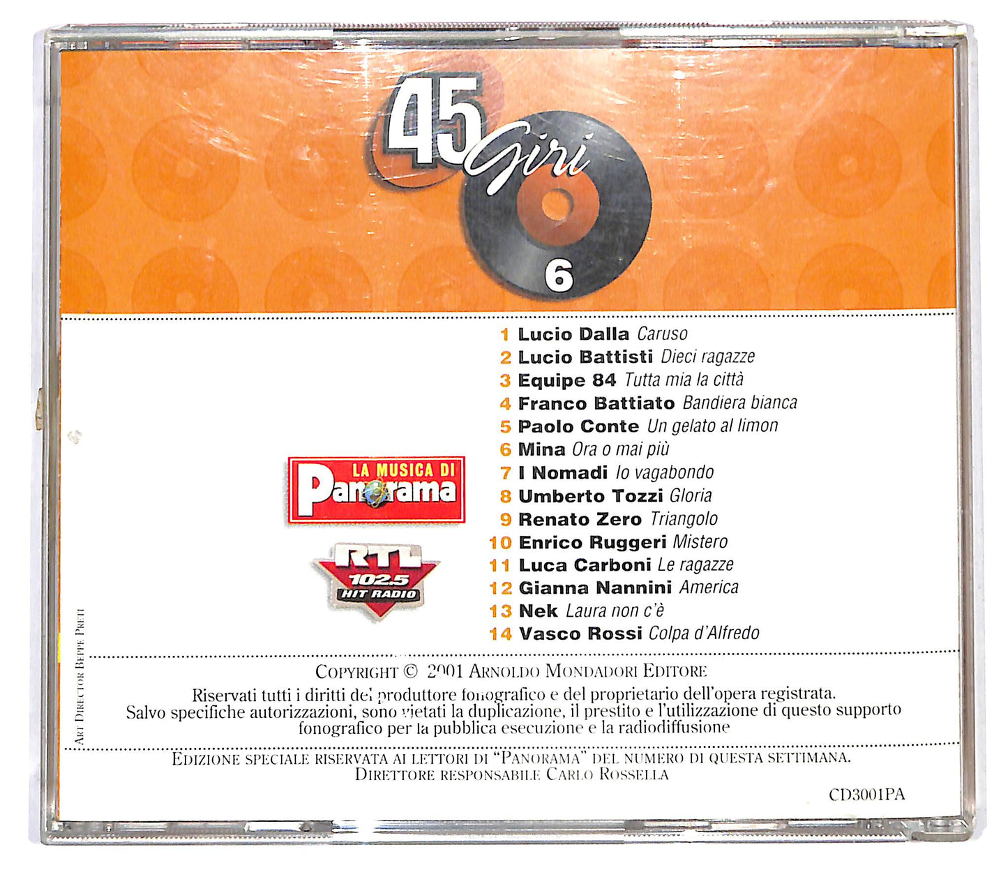 EBOND Various - 45 Giri Hit Parade Italiana 6 EDITORIALE CD CD126607