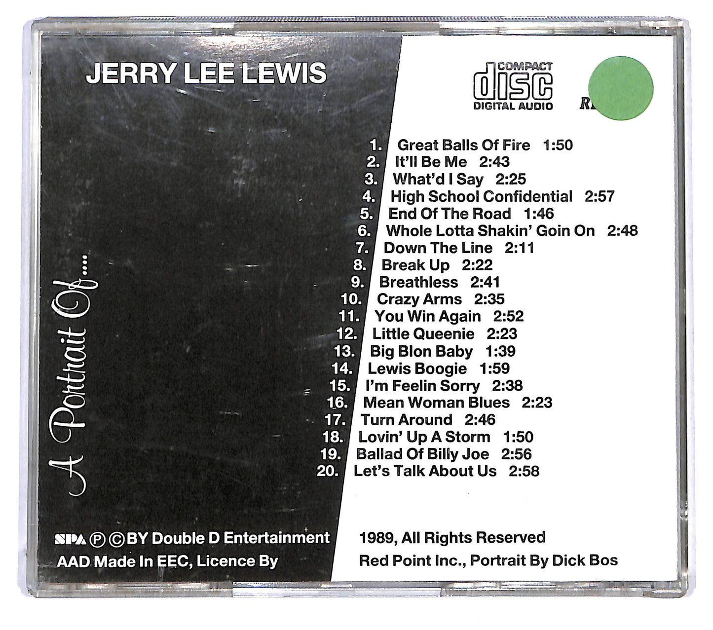 EBOND Jerry Lee Lewis - A Portrait Of... CD CD126631