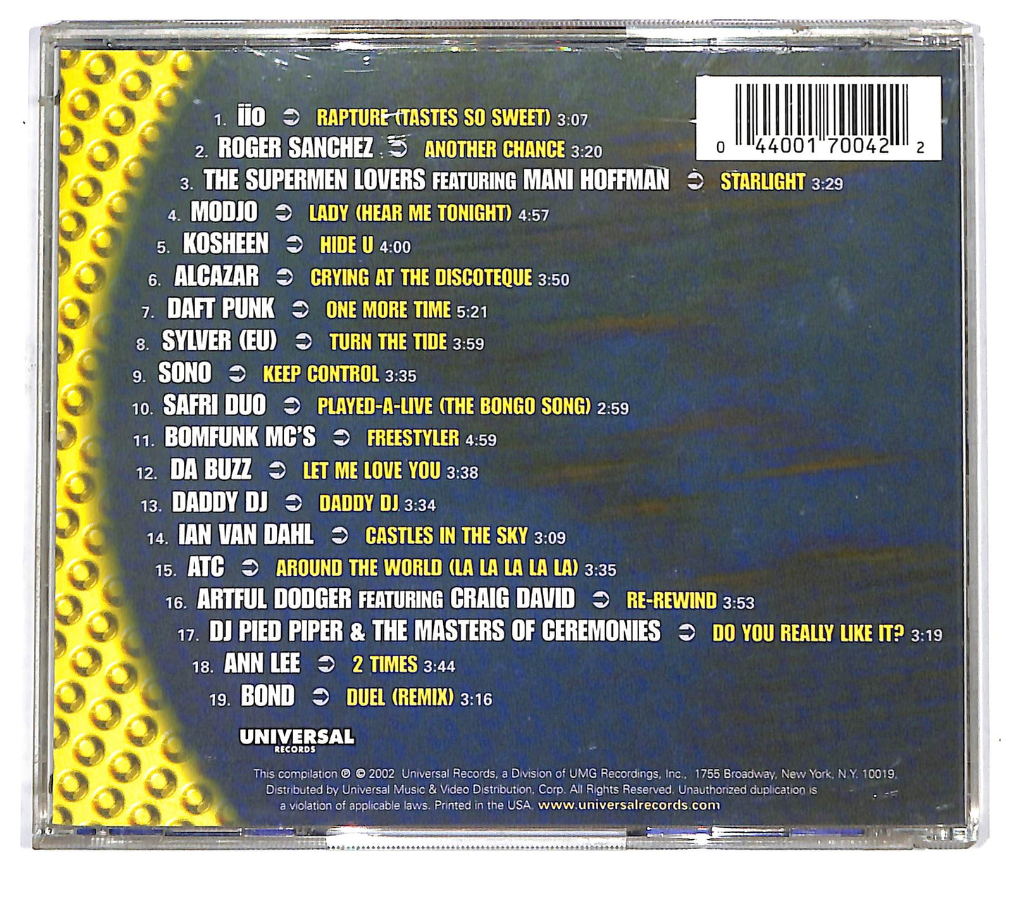EBOND Various - Global Hits 2002 CD CD126648