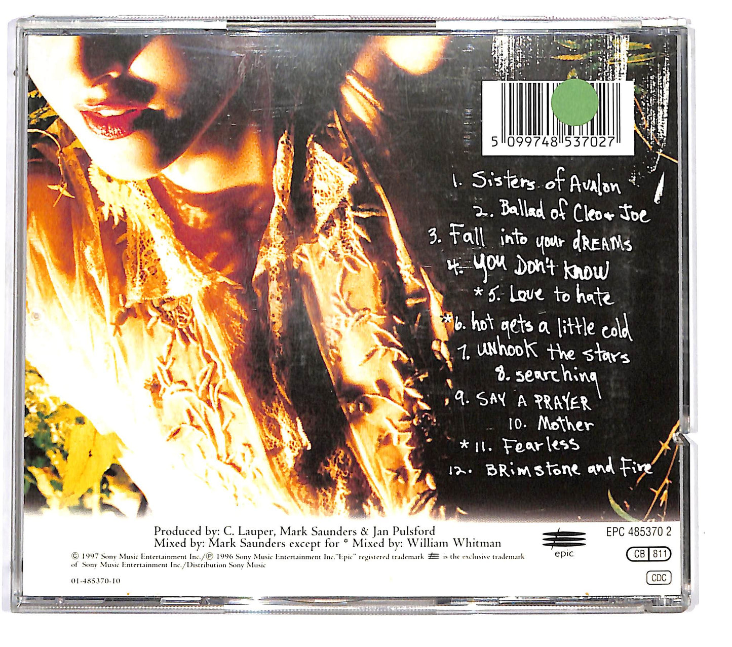 EBOND Cyndi Lauper - Sisters Of Avalon CD CD126706