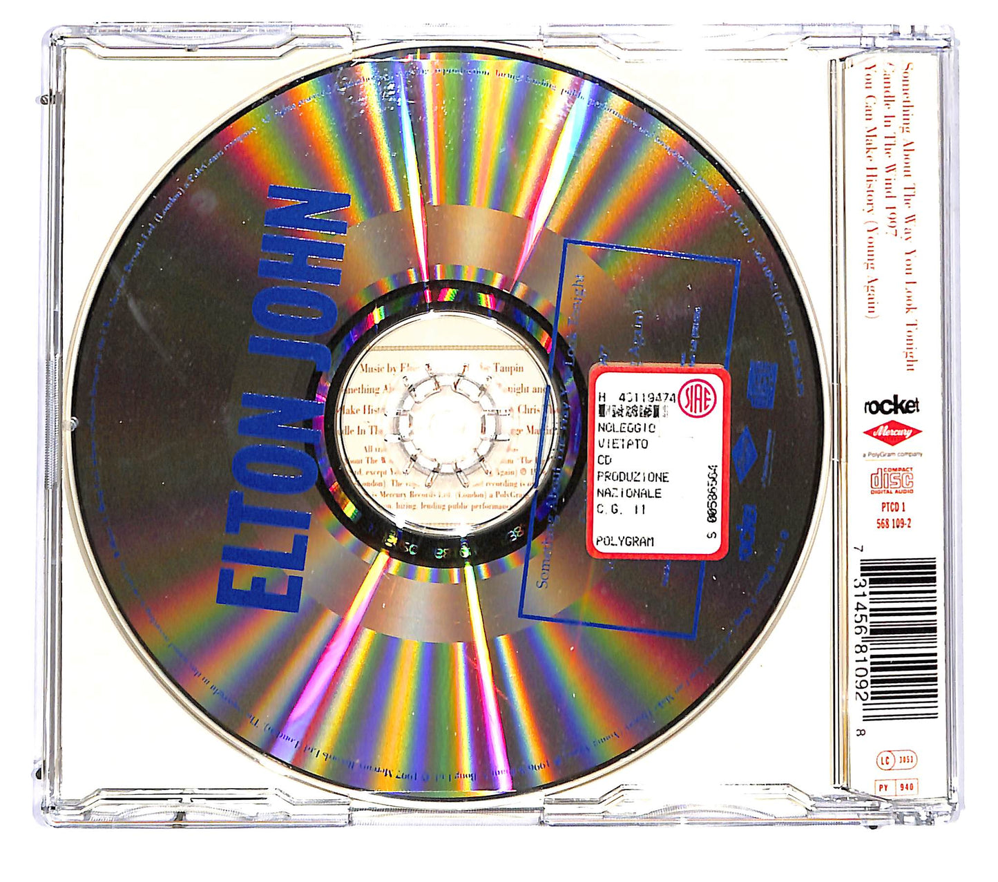 EBOND Elton John - Something About The Way You Look Tonight CD CD126718