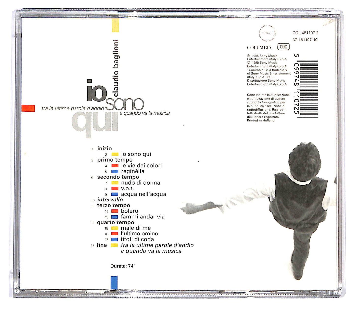EBOND Claudio Baglioni - Io Sono Qui CD CD126734