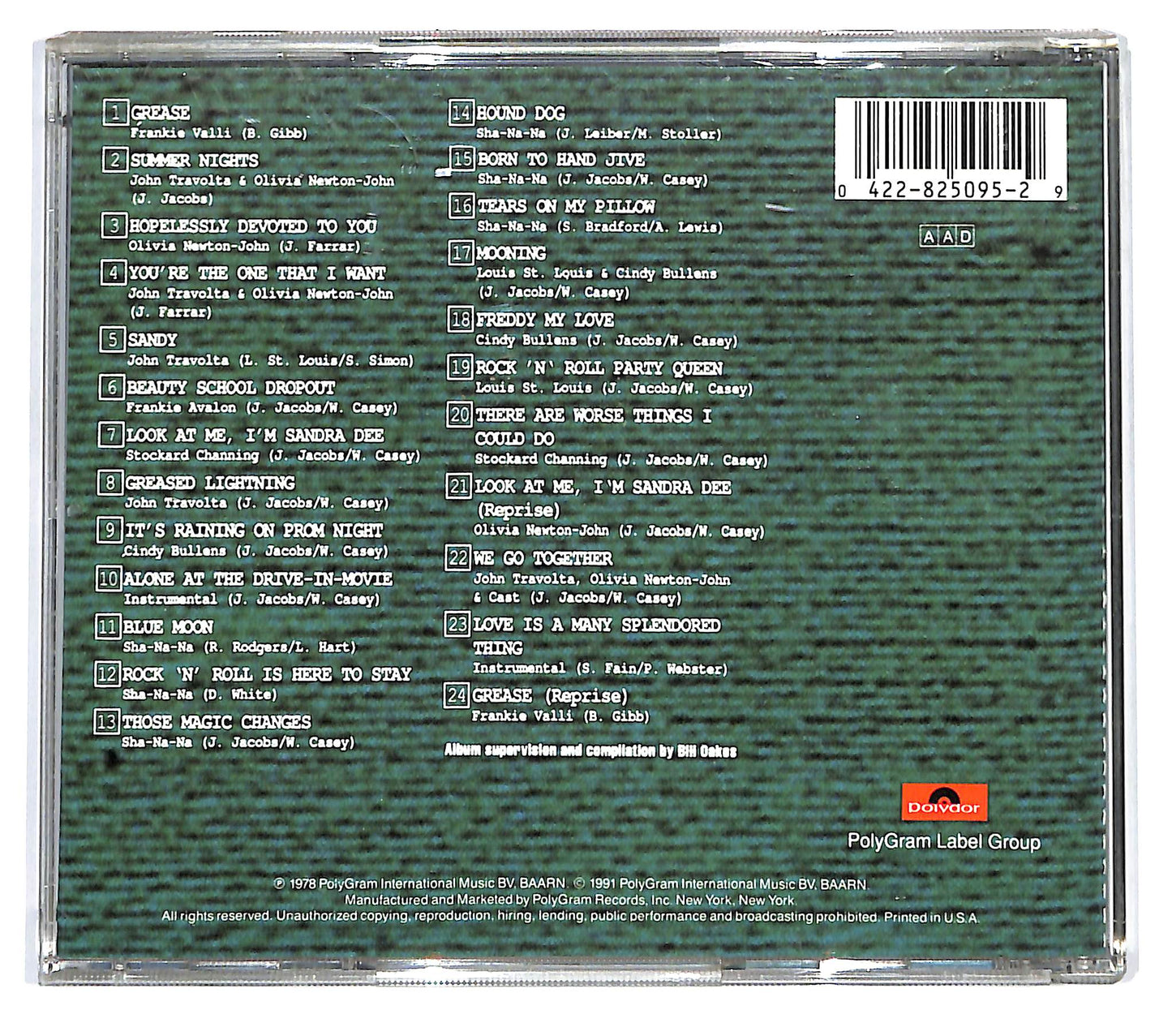 EBOND Grease (The Original Soundtrack From The Motion Picture) CD CD126739