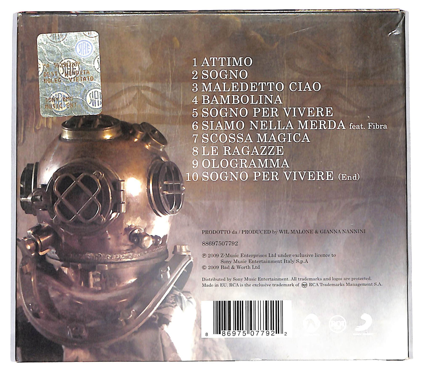 EBOND Gianna Nannini - GiannaDream (Solo I Sogni Sono Veri) DIGIPACK CD CD126810