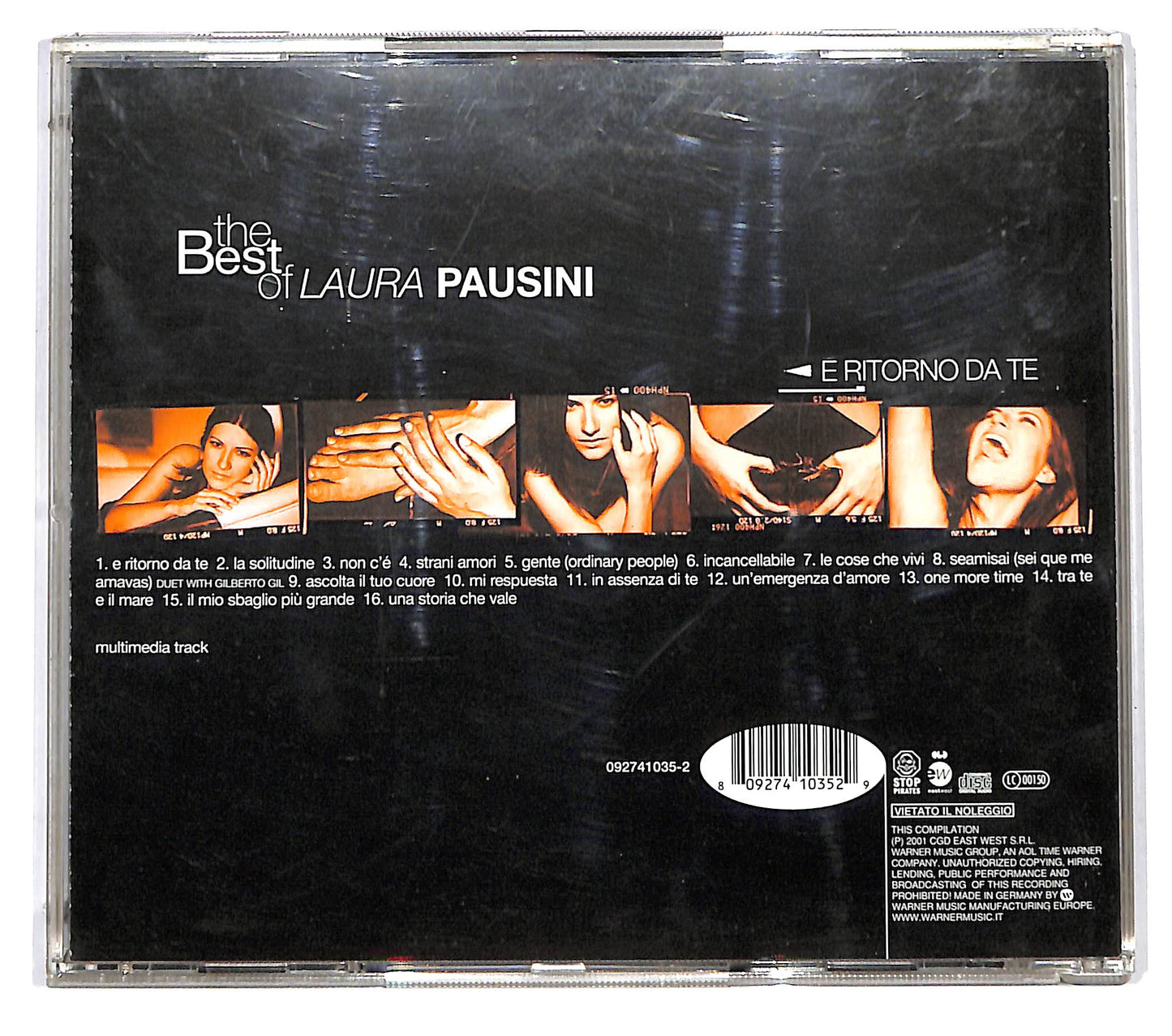 EBOND Laura Pausini - The Best Of Laura Pausini - E Ritorno Da Te CD CD126826