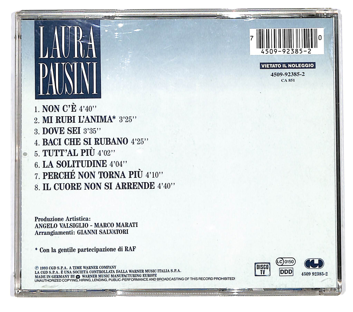 EBOND Laura Pausini - Laura Pausini CD CD126838