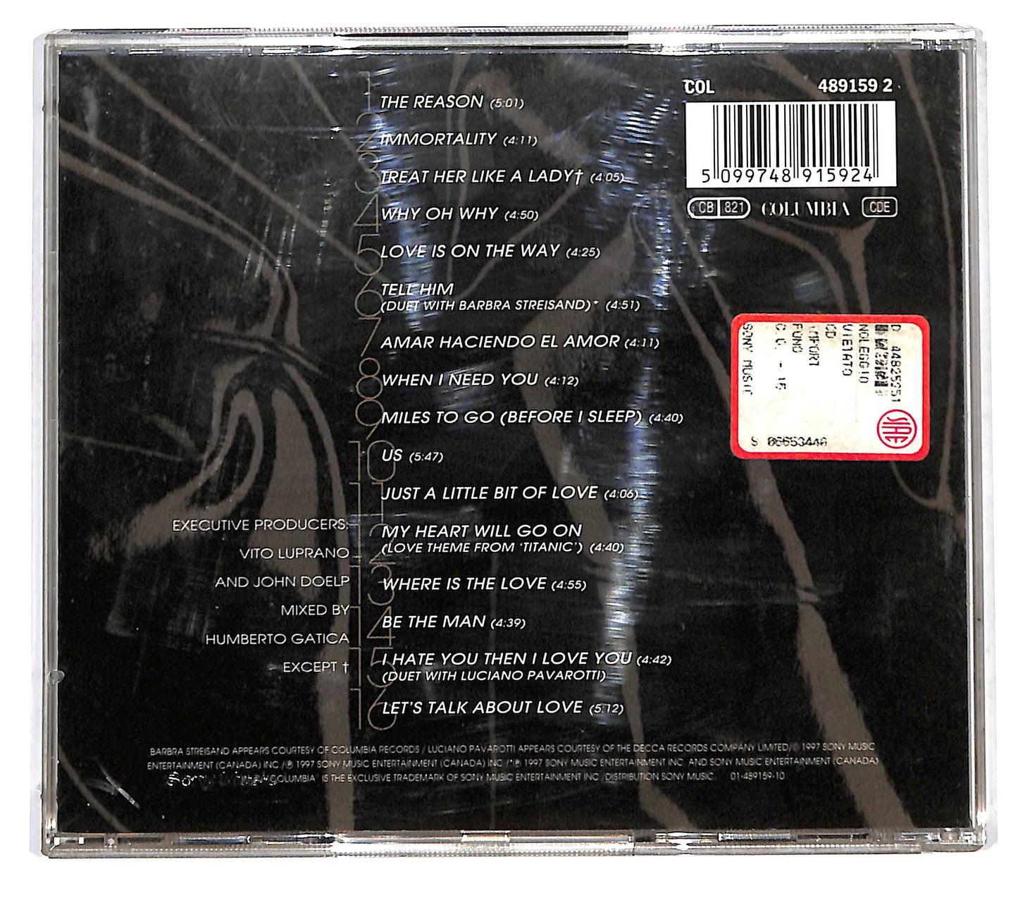 EBOND Celine Dion - Let's Talk About Love CD CD126842