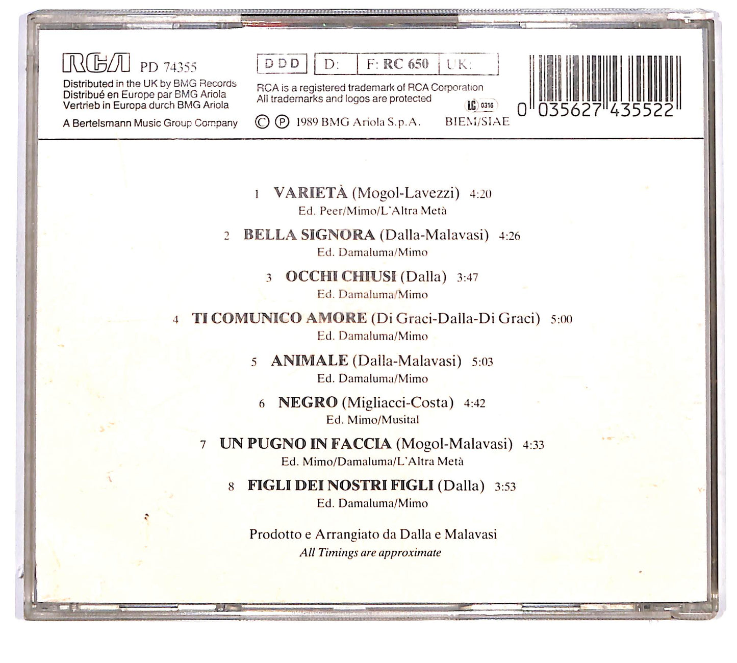 EBOND Gianni Morandi - Varieta CD CD126949