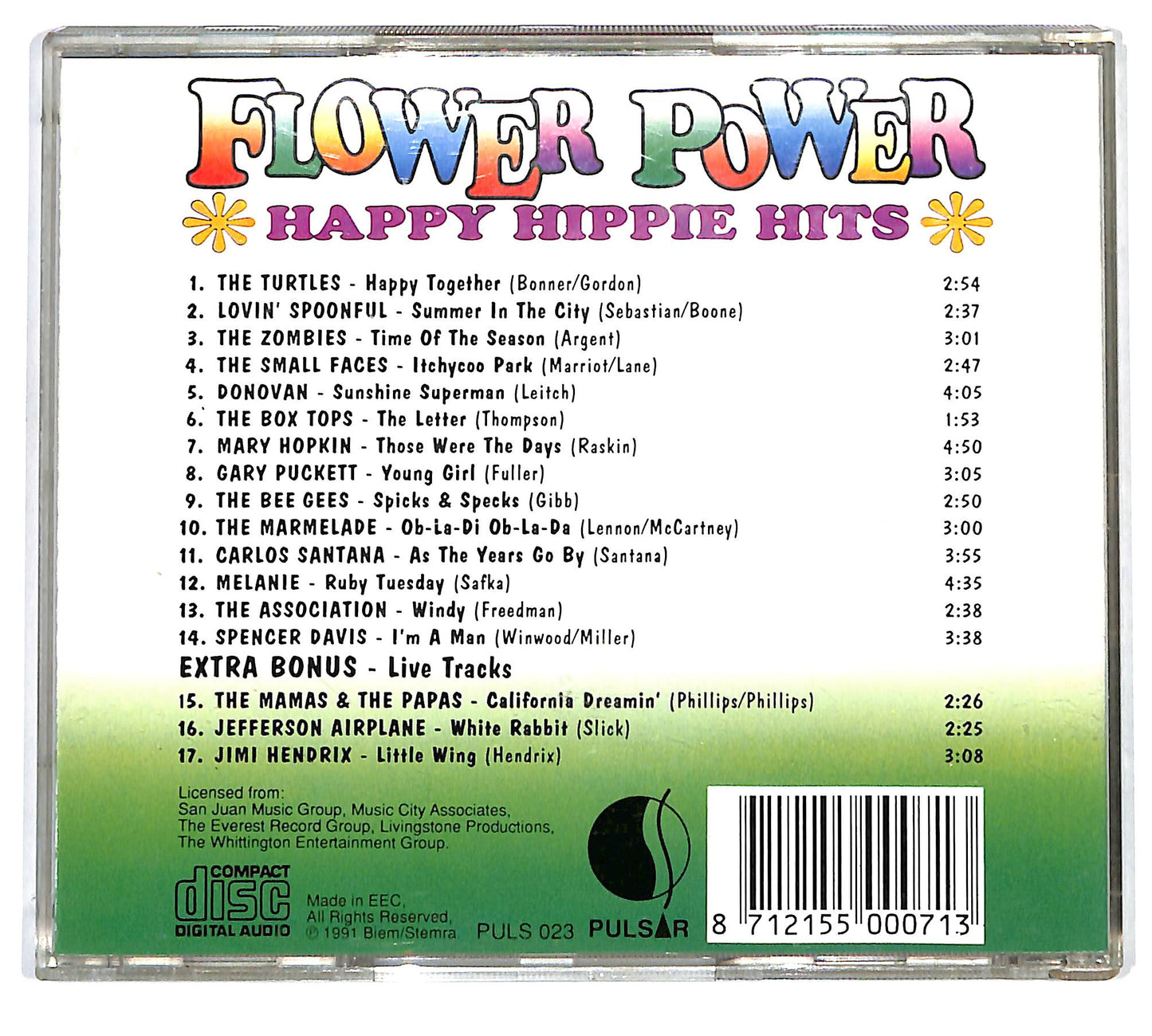 EBOND Various - Flower Power - Happy Hippie Hits CD CD127057