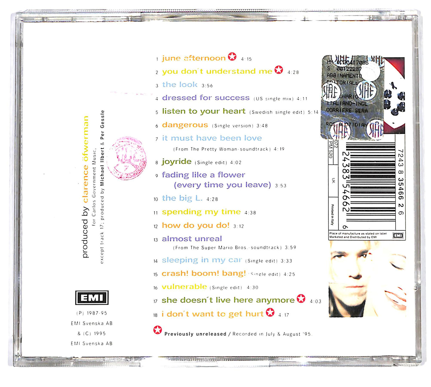EBOND Roxette - Don't Bore Us - Get To The Chorus! CD CD127063