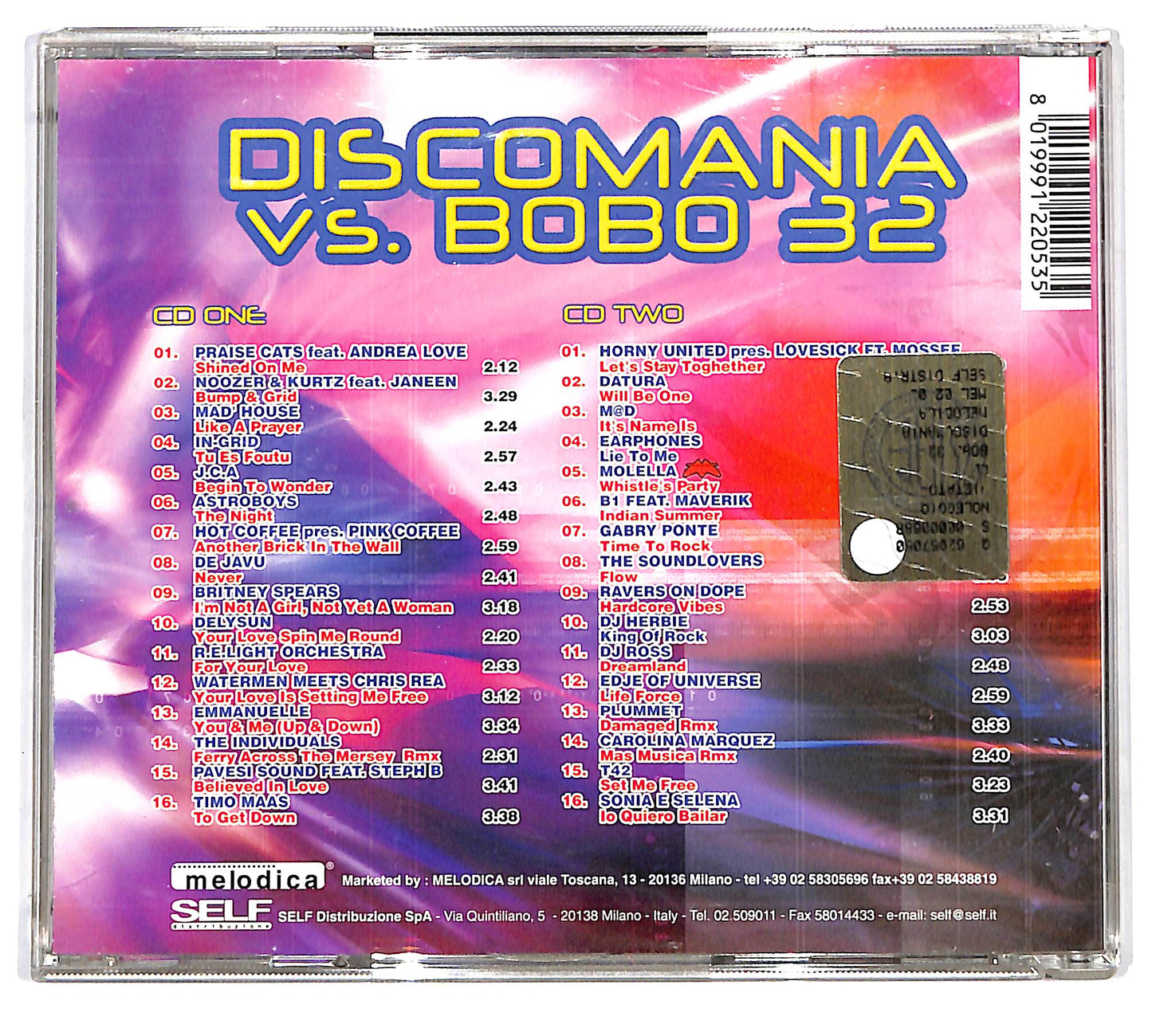 EBOND Various - Discomania Vs. Bobo 32 CD CD127104