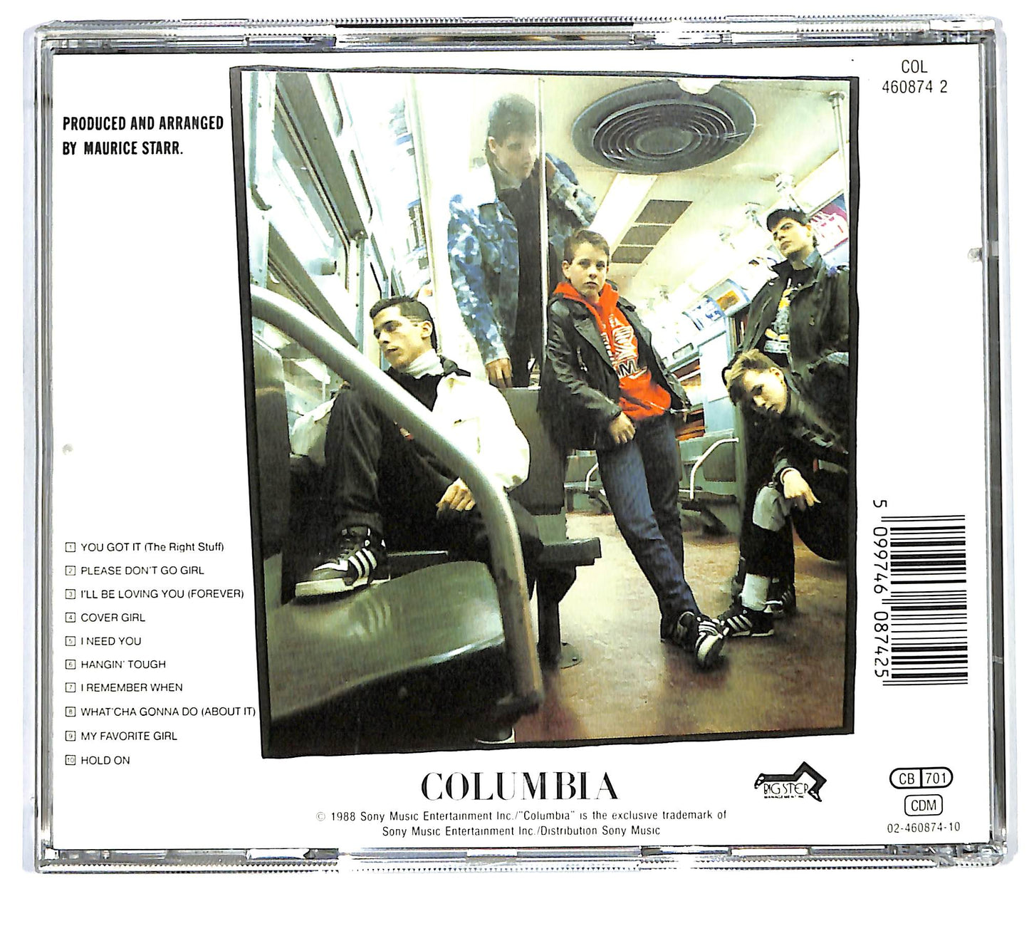 EBOND New Kids On The Block - Hangin' Tough CD CD127118