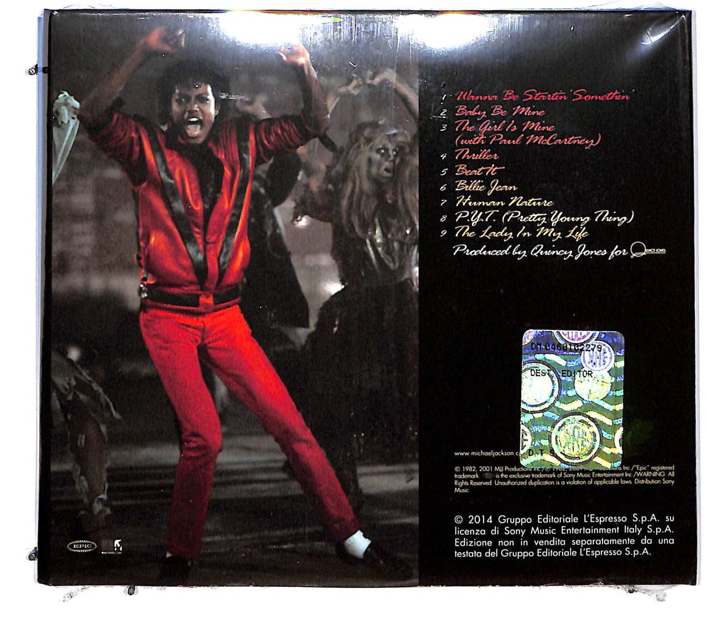 EBOND Michael Jackson - Thriller EDITORIALE CD CD127137