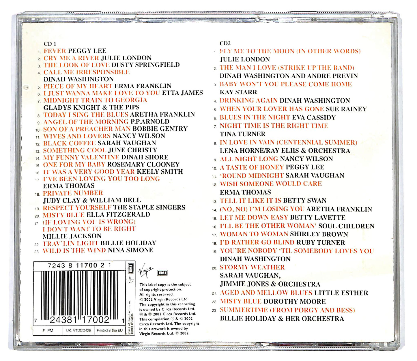 EBOND Various - Lady Sings The Blues CD CD127215