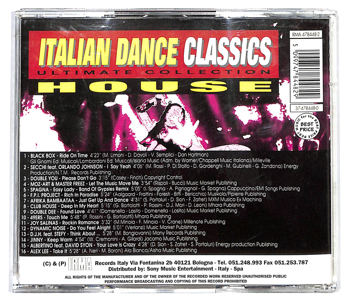 EBOND Various - Italian Dance Classics - Ultimate Collection - House CD CD127230