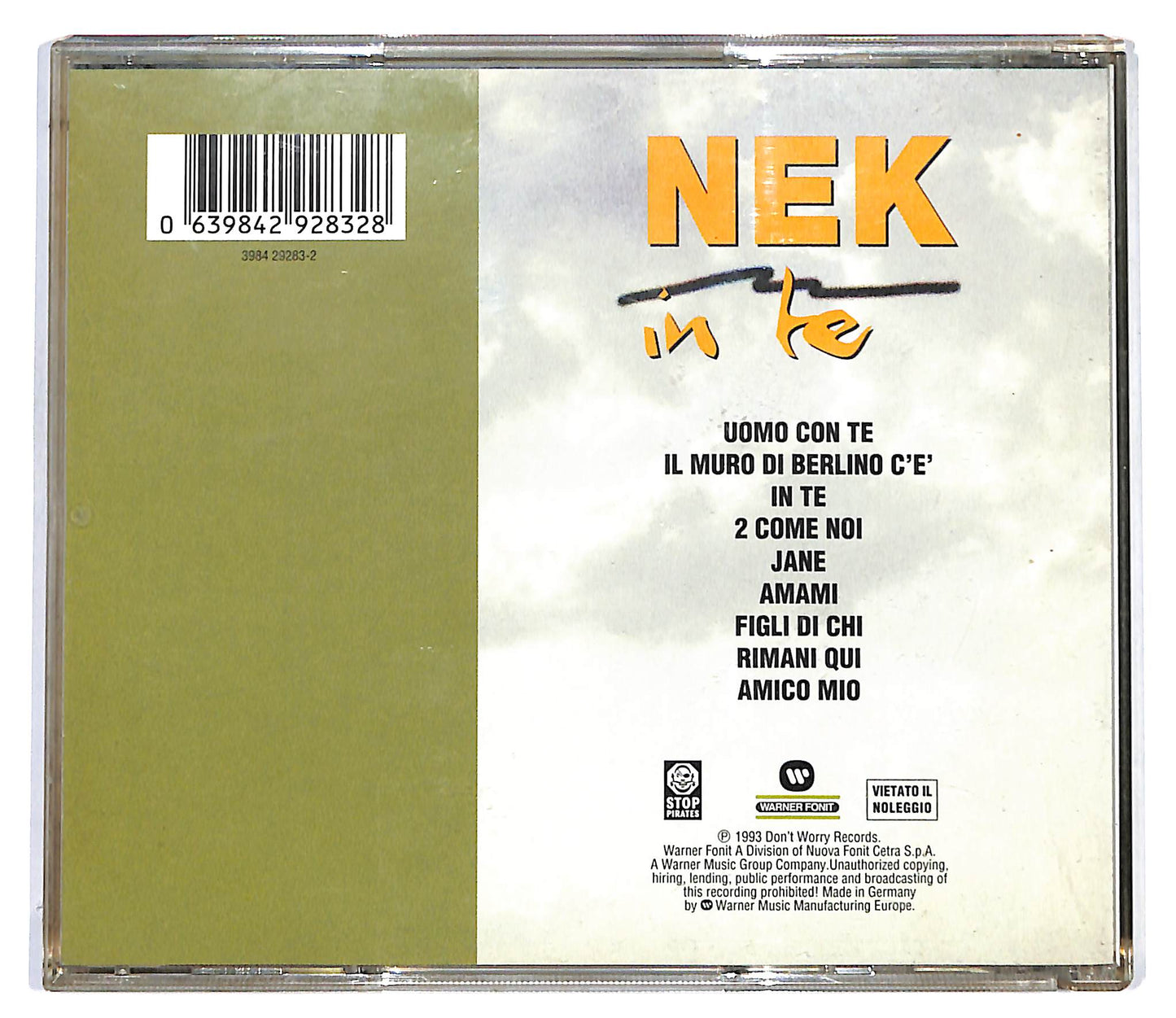 EBOND Nek - In Te CD CD127234