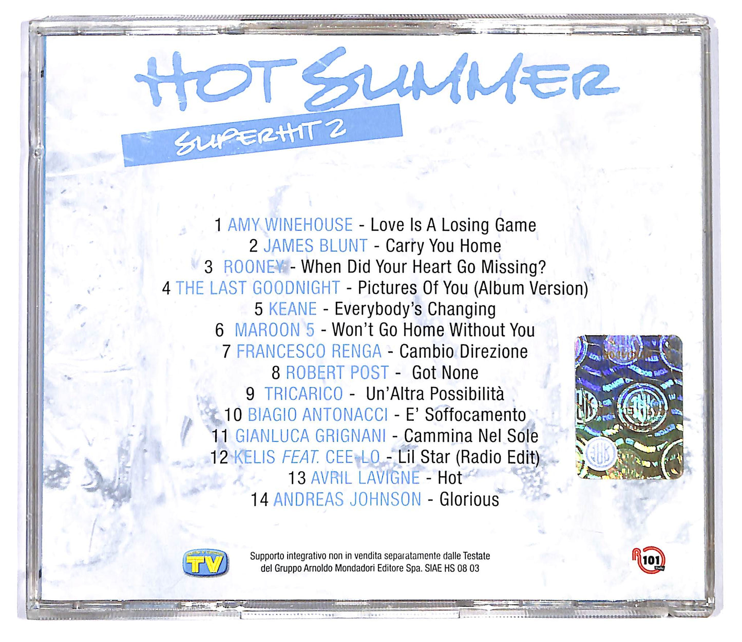 EBOND Various - Hot Summer - Superhit 2 - Vol. 3 EDITORIALE CD CD127353