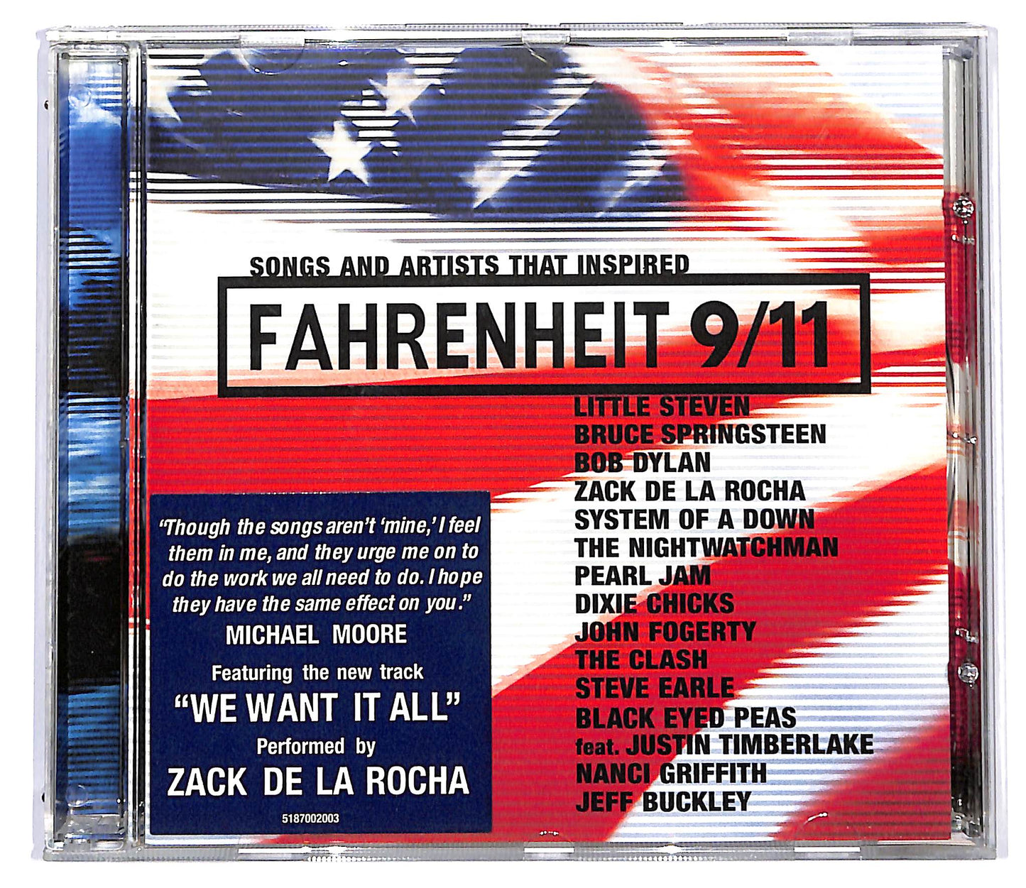 EBOND Various - Songs And Artists That Inspired Fahrenheit 9/11 CD CD127427