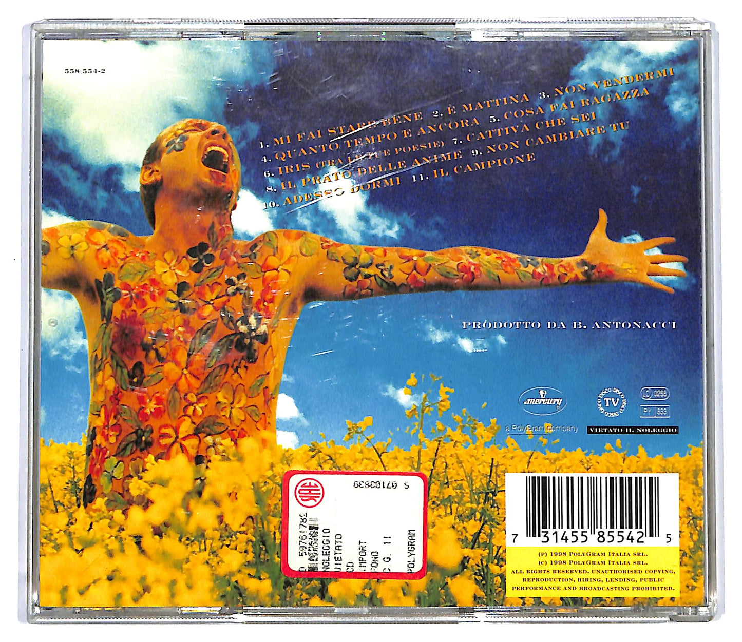 EBOND Biagio Antonacci - Mi Fai Stare Bene CD CD127453