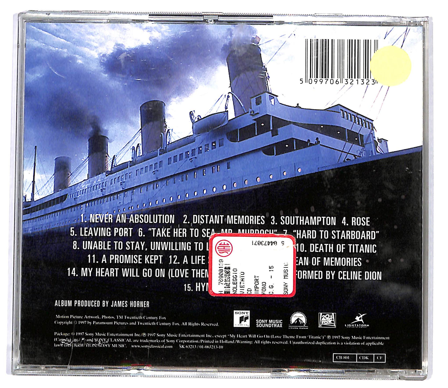 EBOND James Horner - Titanic (music From The Motion Picture) CD CD127502