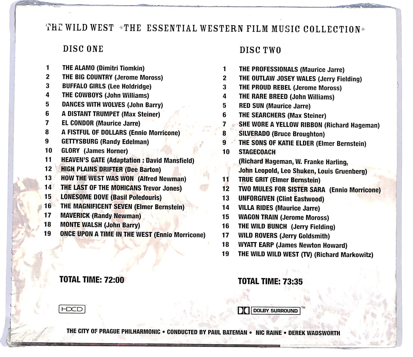 EBOND The Wild West - The Essential Western Film Music Collection CD CD127512