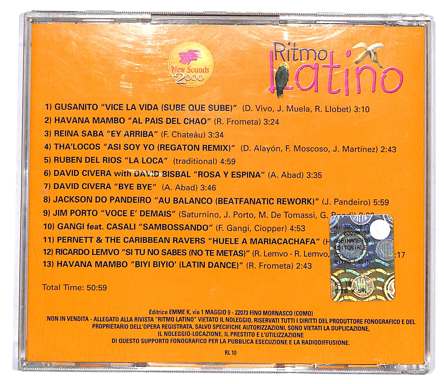 EBOND Various - Ritmo Latino Vol 10 CD CD127523