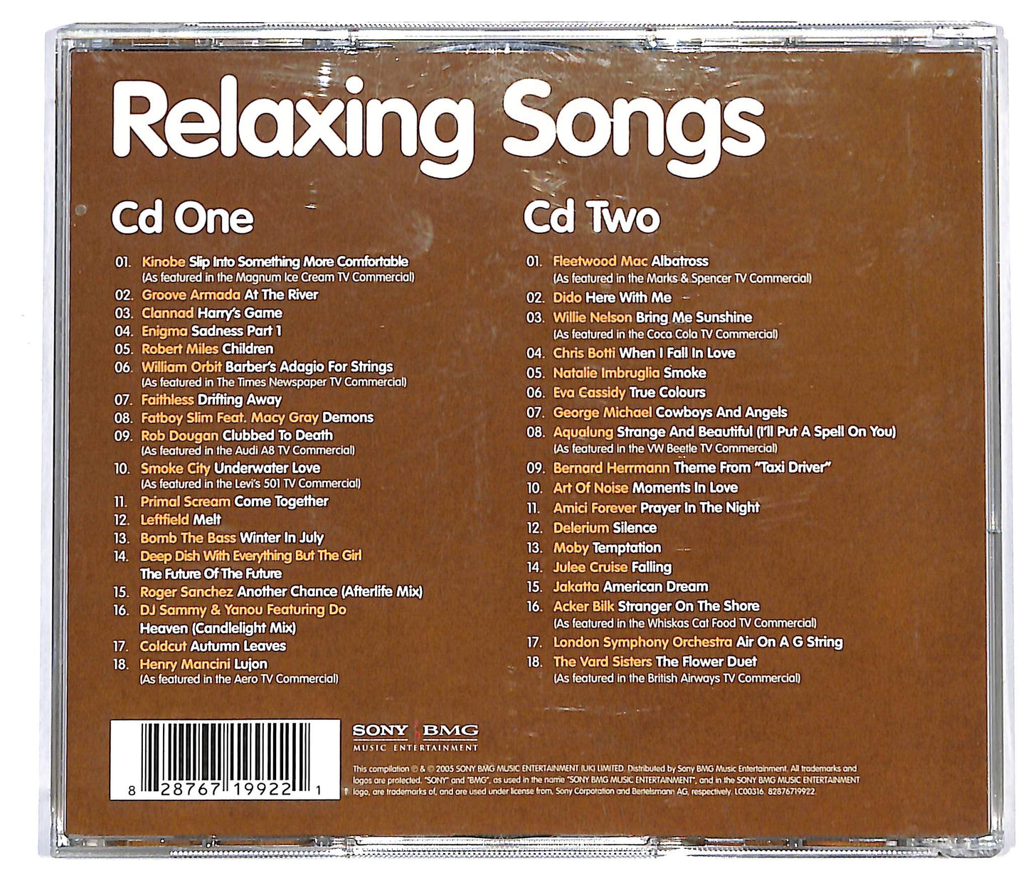 EBOND Various - Relaxing Songs CD CD127536