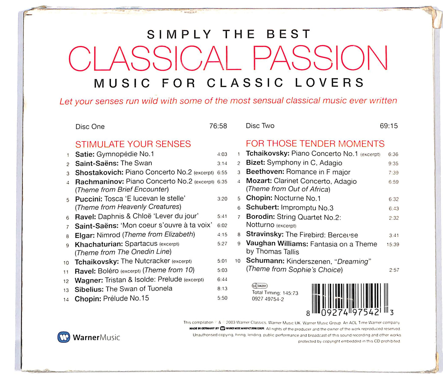 EBOND Various - Simply The Best - Classical Passion CD CD127539