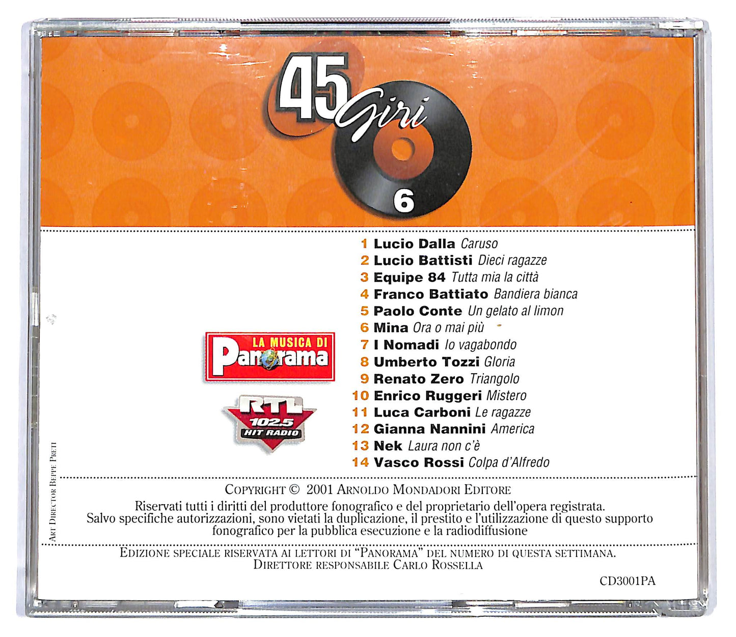 EBOND Various - 45 Giri Hit Parade Italiana 6 CD CD127551