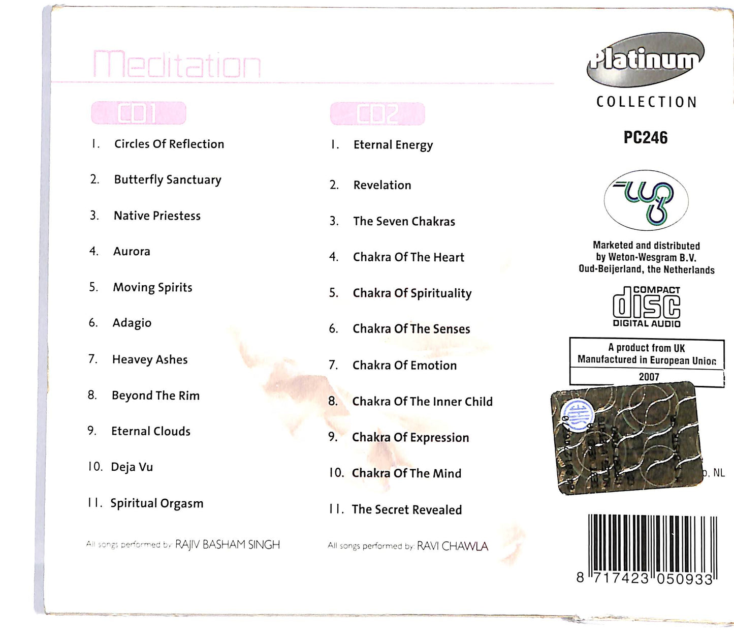EBOND Various - Meditation CD CD127553