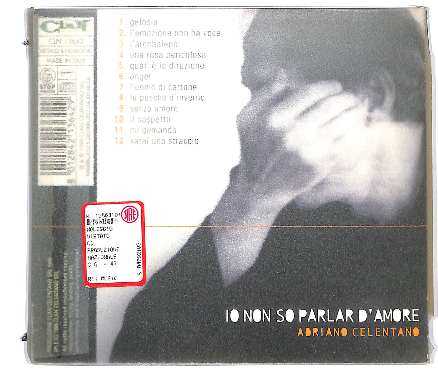EBOND Adriano Celentano - Io Non So Parlar D'Amore DIGIPACK CD CD127562