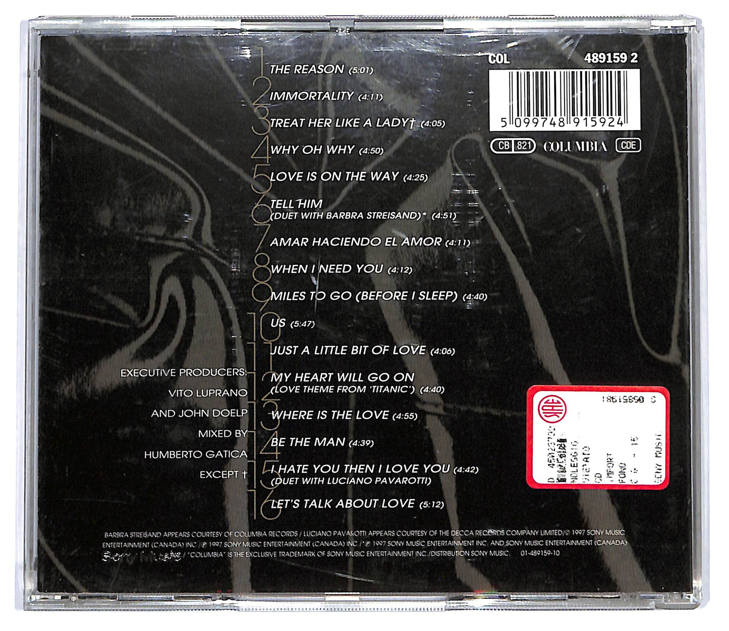 EBOND Celine Dion - Let's Talk About Love CD CD127614