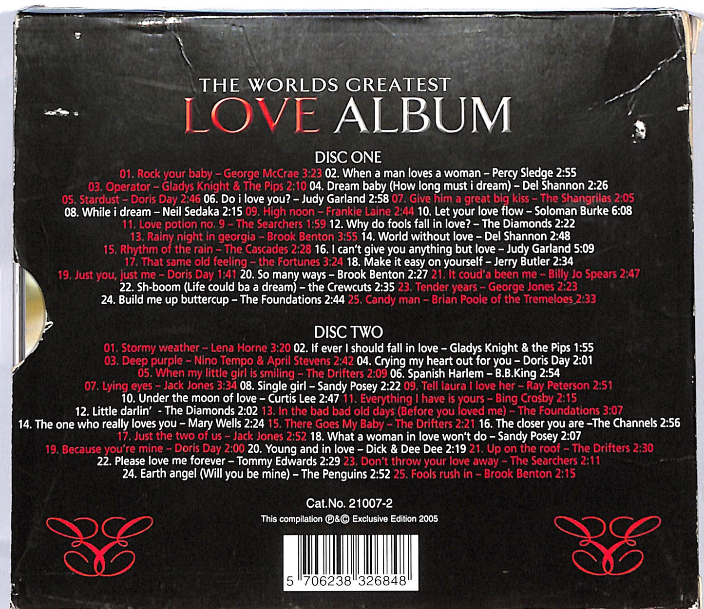 EBOND Various - The Worlds Greatest Love Album CD CD127617