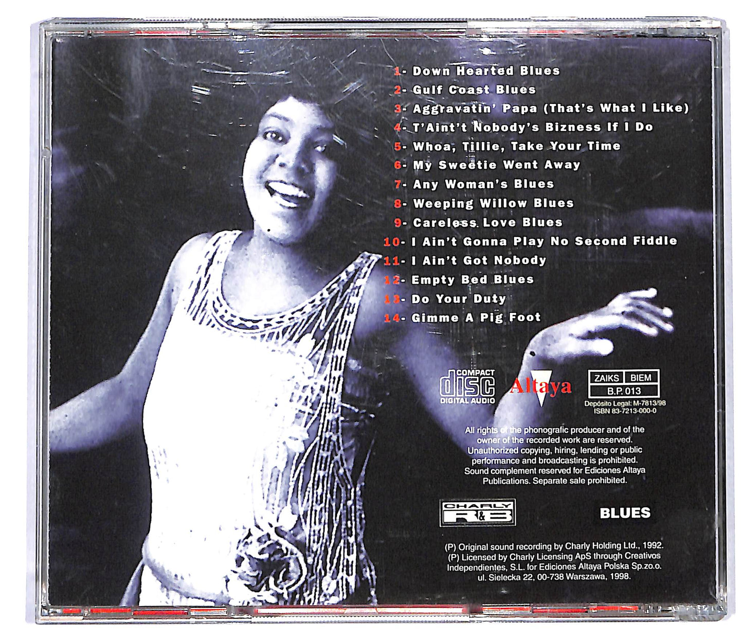 EBOND Bessie Smith - Empress Of The Blues CD CD127625