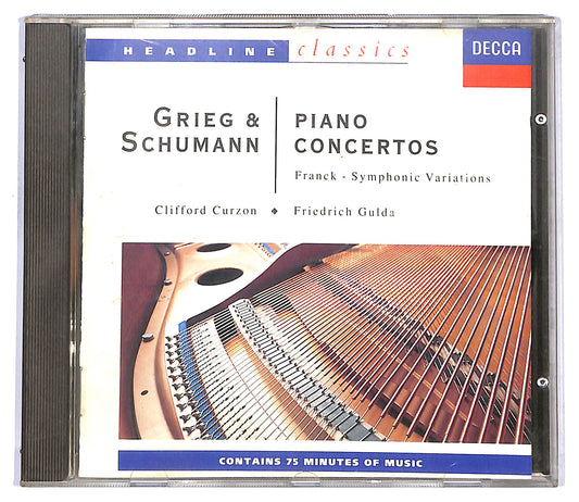 EBOND Grieg & Schumann - Piano Concertos - Symphonic Variations CD CD127658