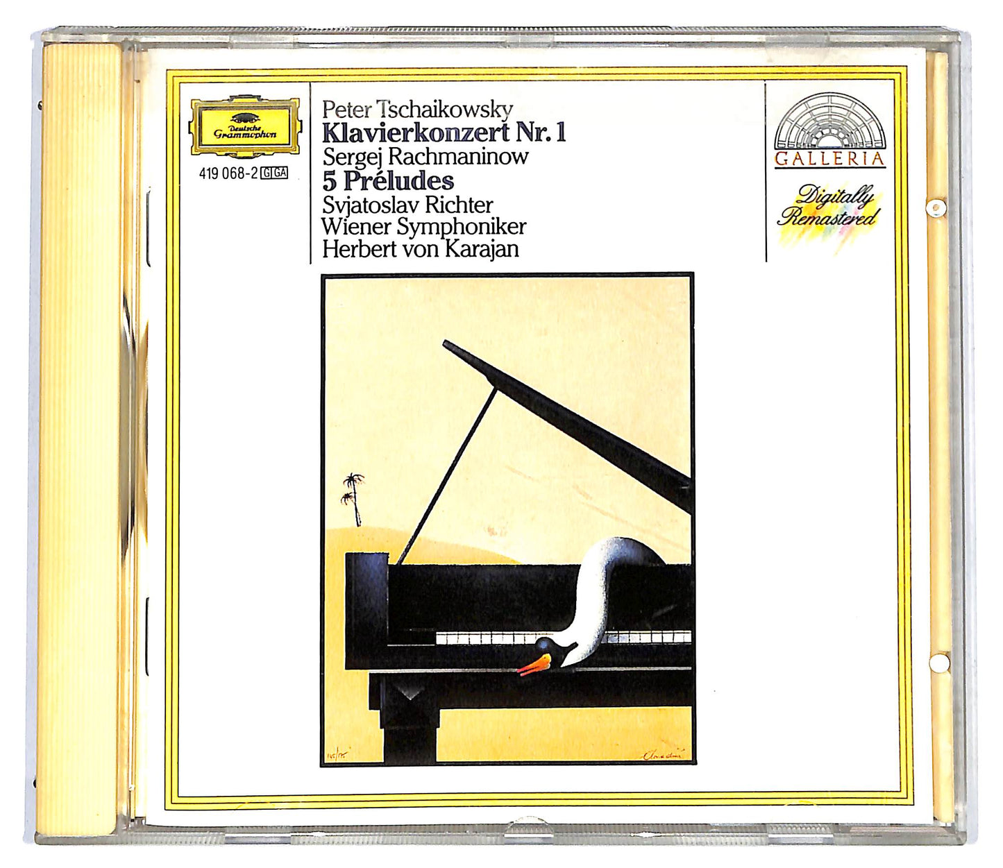 EBOND Peter Tschaikowsky / Sergej Rachmaninow - Klavierkonzert Nr. 1 / 5 Preludes CD CD127749