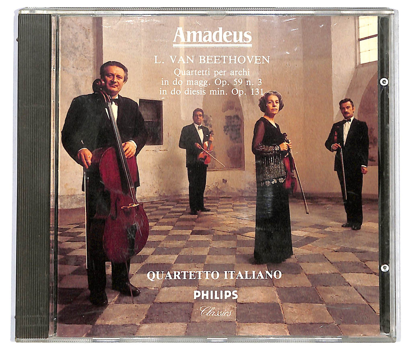 EBOND Beethoven , Quartetto Italiano - Quartetti Op. 59 N. 3 Op. 131 CD CD127811