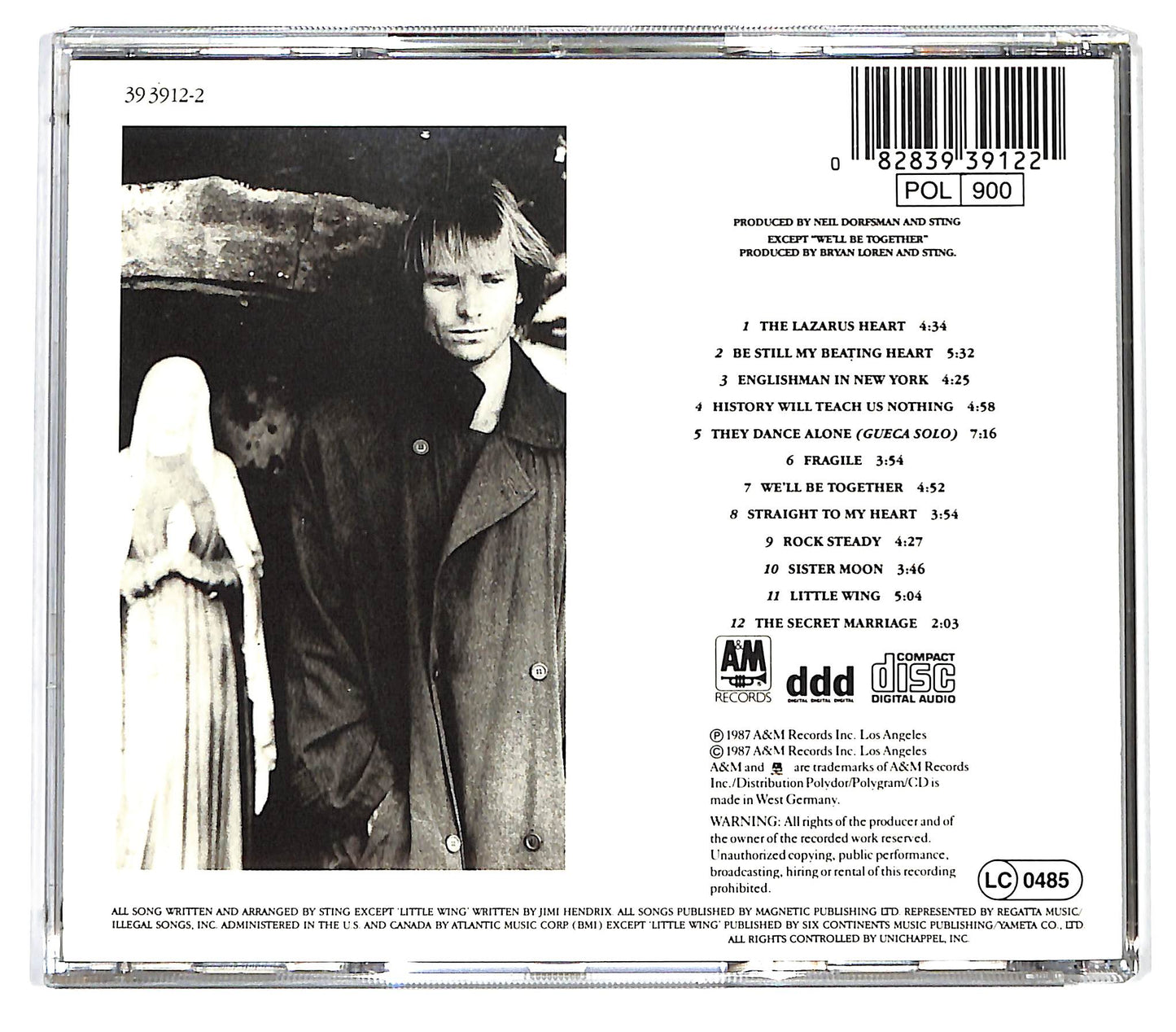 EBOND Sting - ...Nothing Like The Sun CD CD127912
