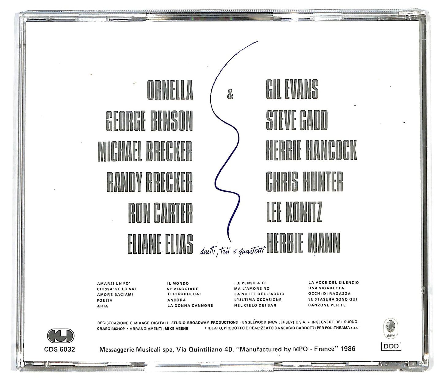 EBOND Ornella Vanoni - Ornella &... CD CD127916