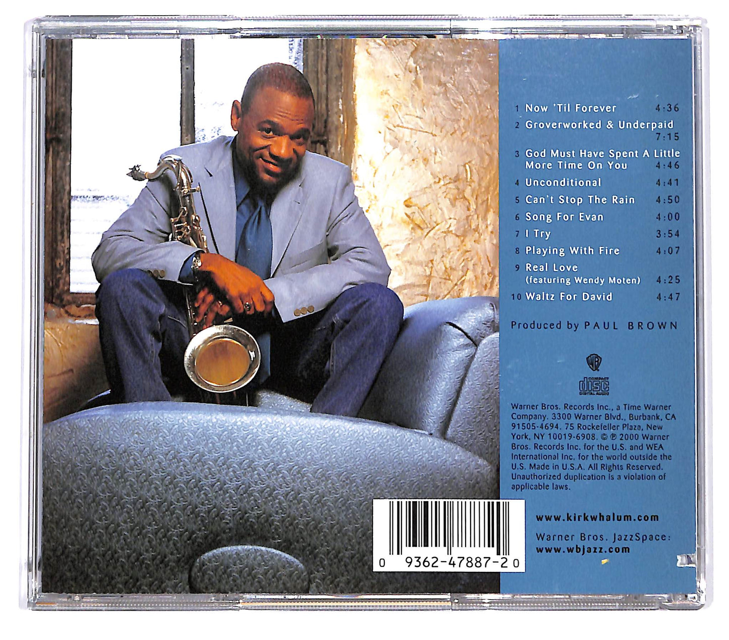 EBOND Kirk Whalum - Unconditional CD CD128041