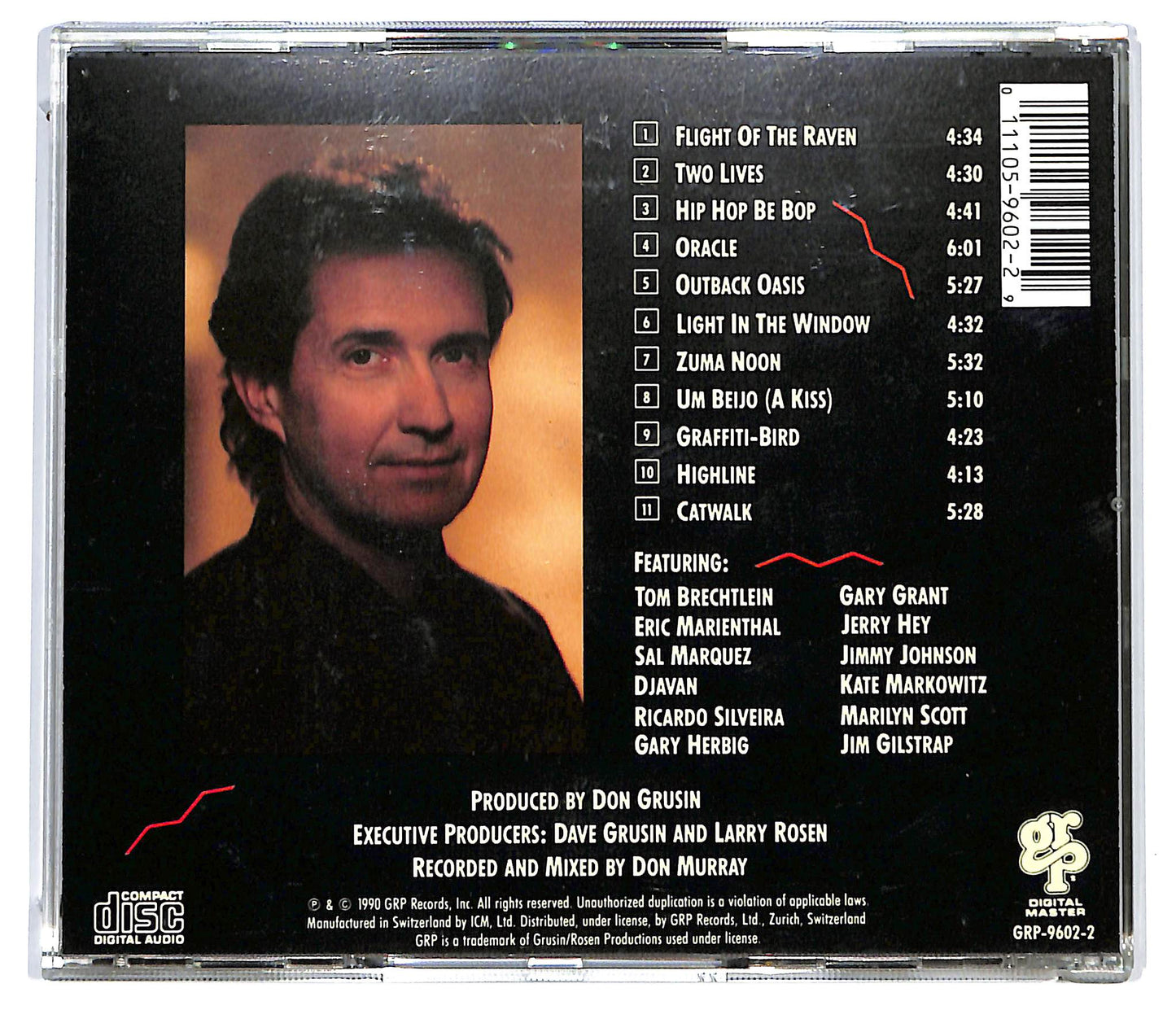 EBOND Don Grusin - Raven CD CD128045