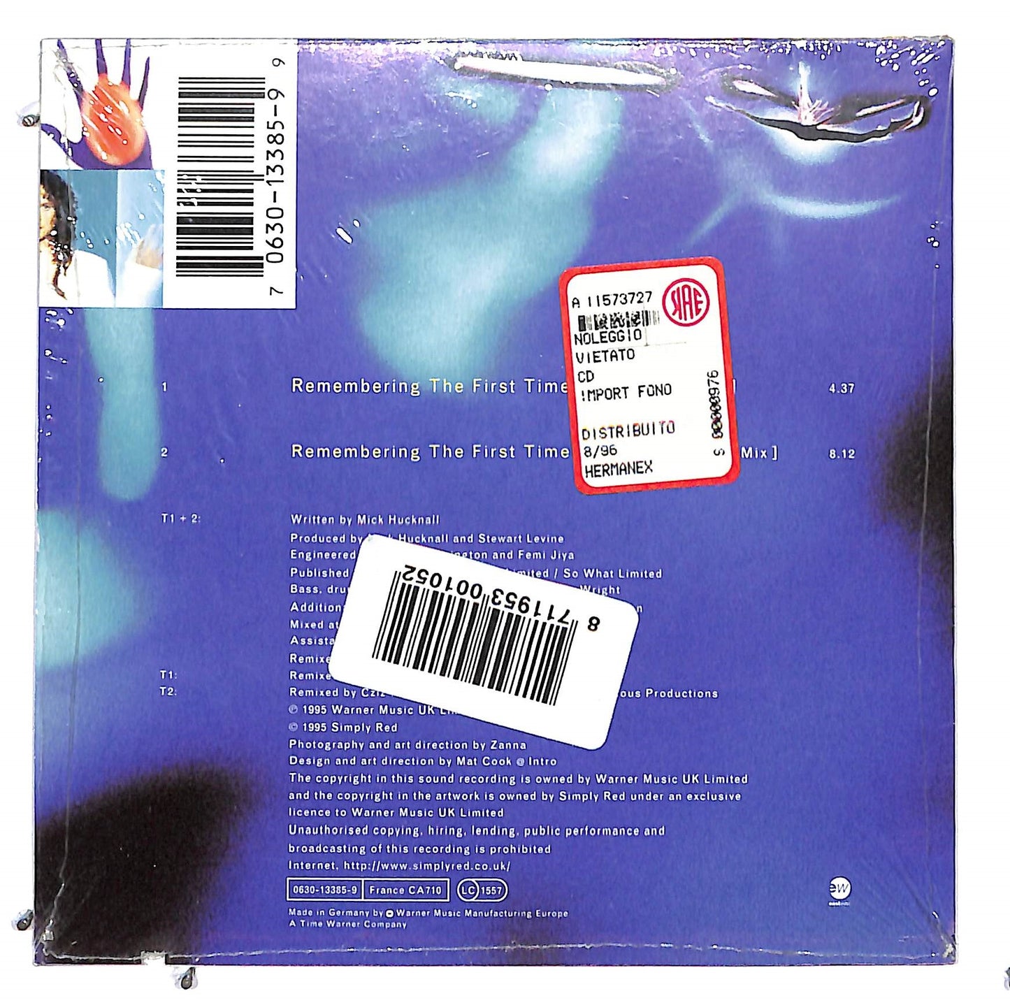 EBOND Simply Red - Remembering The First Time CD CD128062