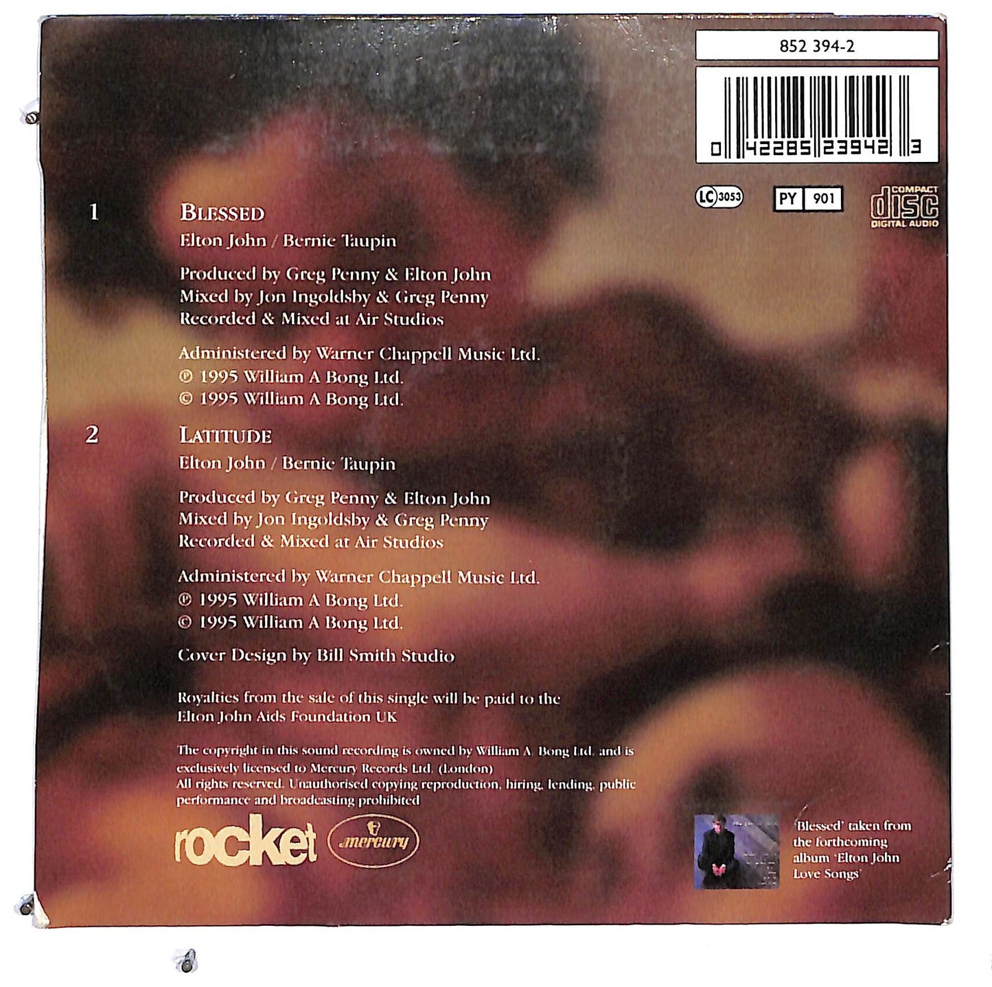 EBOND Elton John - Blessed CD CD128064