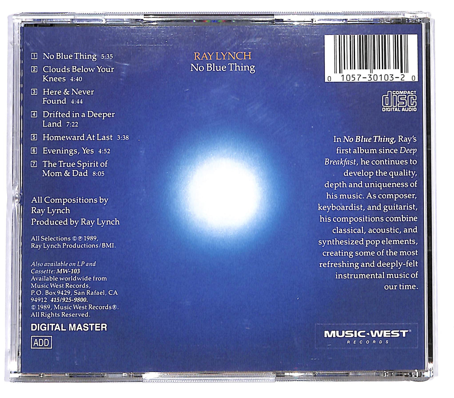 EBOND Ray Lynch - No Blue Thing CD CD128117