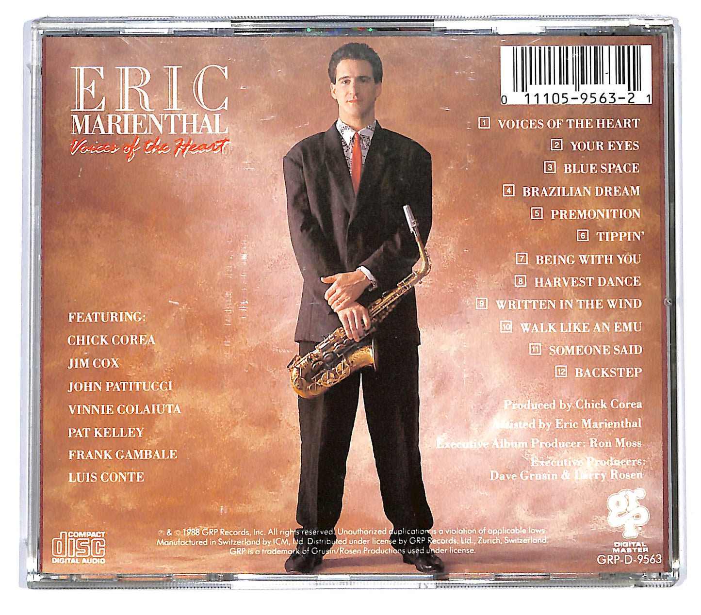 EBOND Eric Marienthal - Voices Of The Heart CD CD128147