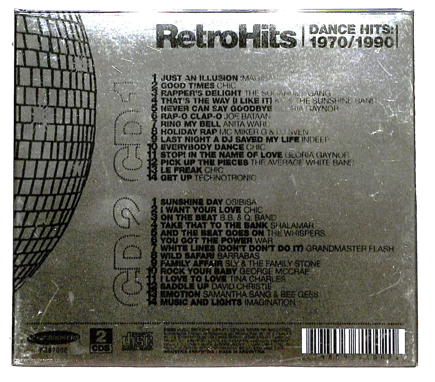EBOND Various - Retrohits: Dance Hits 1970-1990 CD CD128155