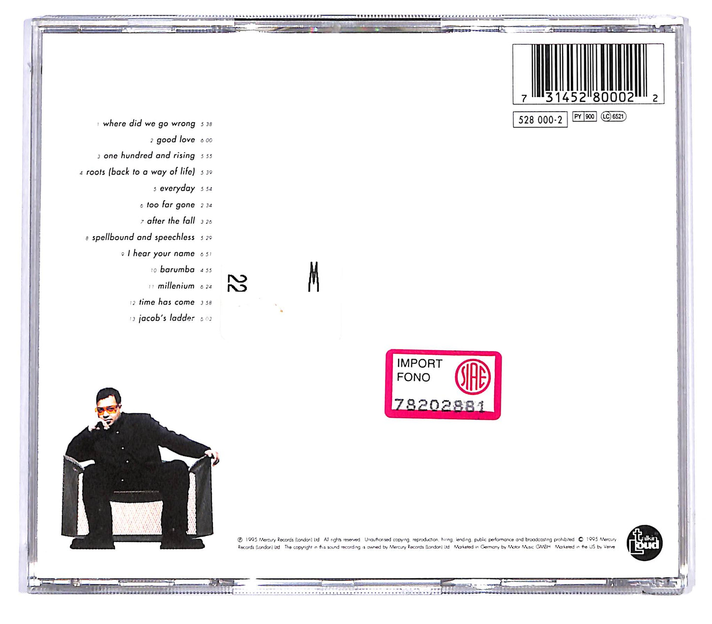 EBOND Incognito - 100° And Rising CD CD128224